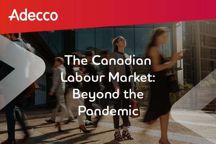 Young businesswoman on a busy street