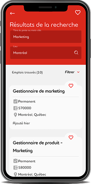L’application Adecco : Recherche d’emploi vous permet de trouver un emploi en tout temps, n’importe où. Consultez les offres et postulez en quelques clics aux emplois qui correspondent à vos compétences et à vos objectifs.  Quand vous aurez trouvé un emploi, l’application vous facilitera encore la tâche : vous pourrez y organiser tous vos documents et vos contrats.